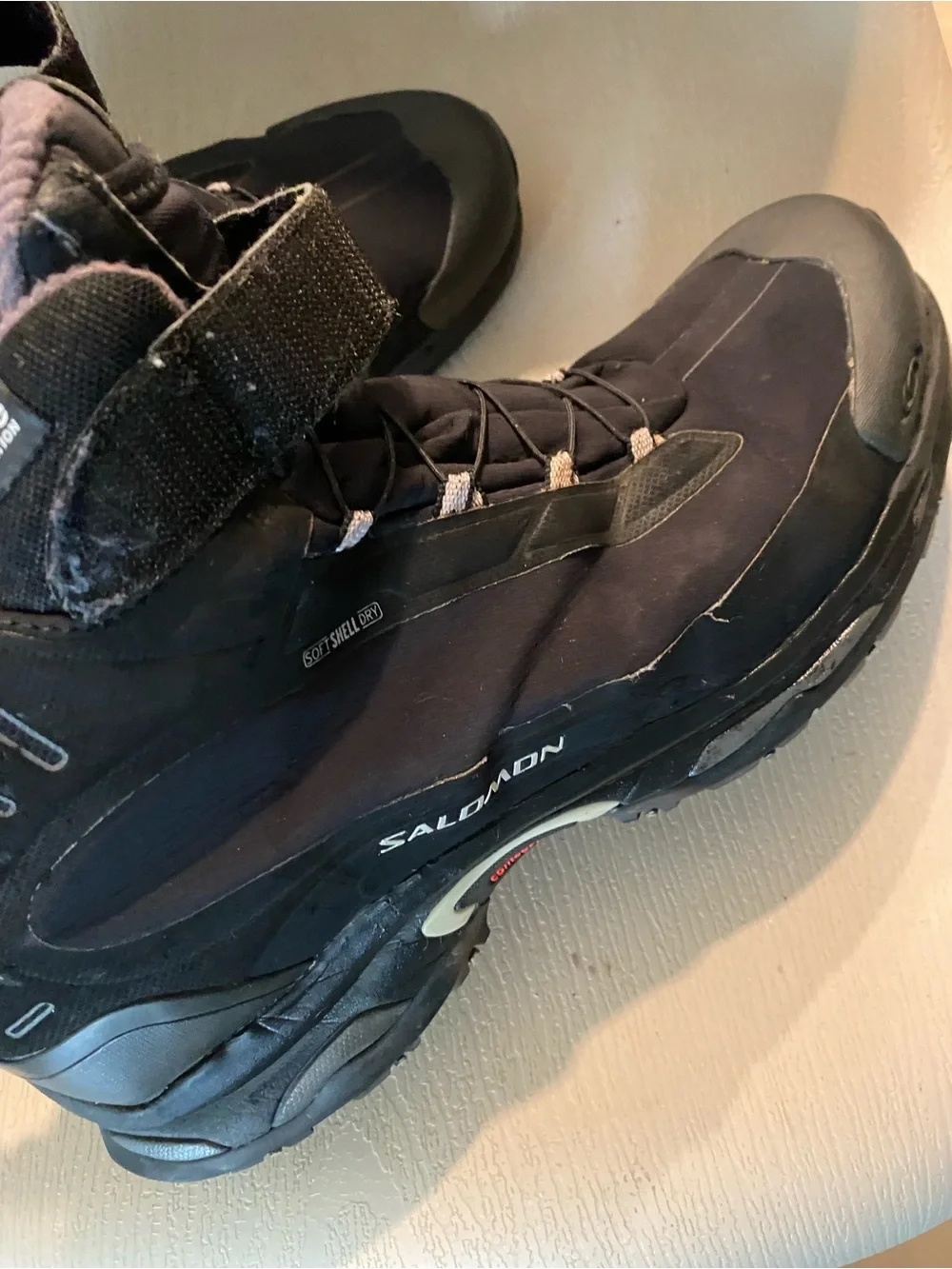 Salomon Deemax 2 ts Waterproof Thinsulate Hiking Boots men 11 black